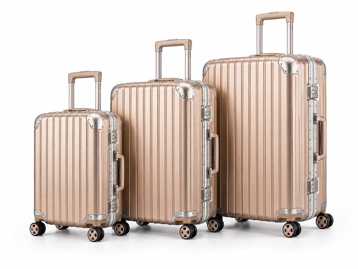 Aluminum Frame Luggage Set
